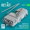 RESKIT RSK35-0017 A/S32A-31A  Mule Tow Tractor MSU-200 NAV (long version) (AH-1, UH-1, UH-60, CH-47, CH-53, SH-3) (3D Printed model kit) (1/35)